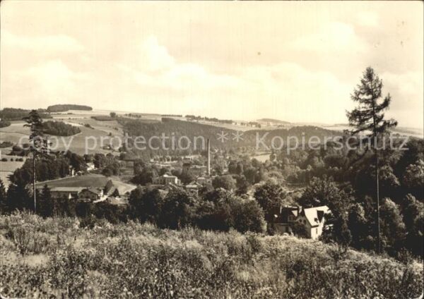 Hohenfichte Blick ins Flöhatal