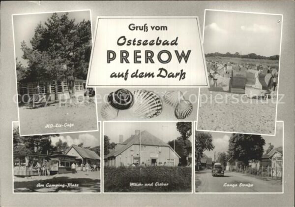 Prerow Ostseebad Eis Cafe Campingplatz Lange Strasse Str