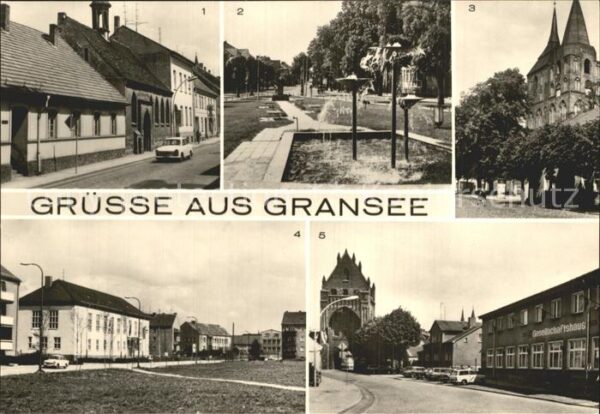 Gransee Rudolf Breitscheid Strasse Platz der Op