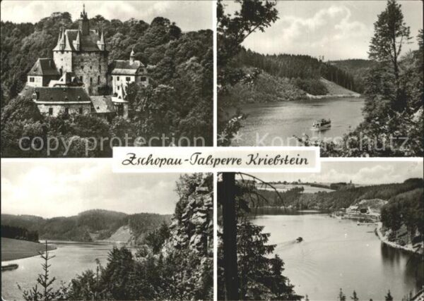 Zschopau Talsperre und Burg Kriebstein