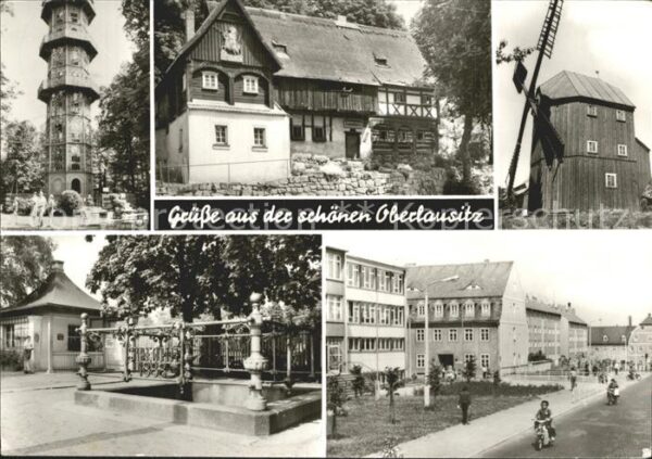 Herrnhut Zinzendorfplatz Spreequelle Neugersdorf