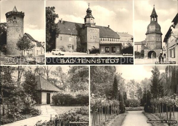Bad Tennstedt Am Osthöfer Tor Ketzerturm Goethehäusch