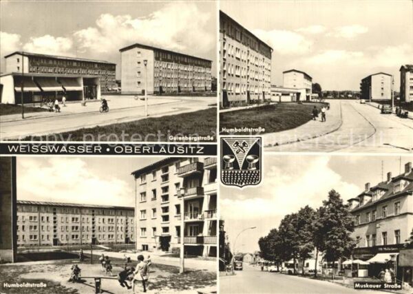 Weisswasser Oberlausitz Gutenbergstrasse Muskauer-Strasse Humbo