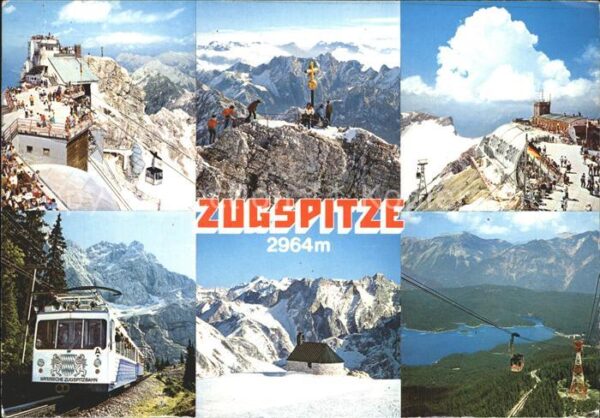 Zugspitze Zahnradbahn Aussichtsterrasse Gipfelsta