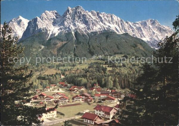 Grainau Alpspitze Kleiner und grosser Waxenstei