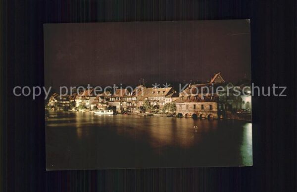 Bamberg Klein Venedig bei Nacht
