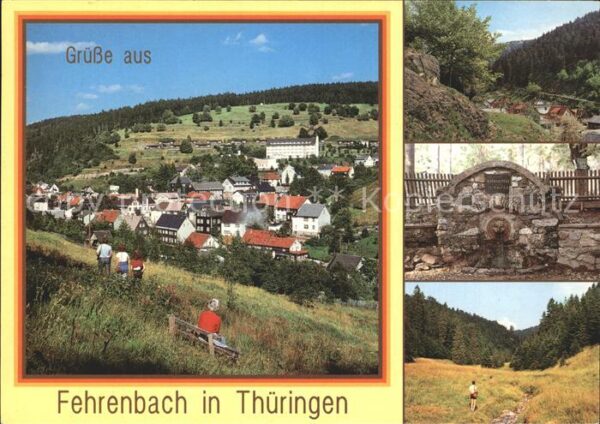 Fehrenbach Thueringer Wald Hotel Am Sommerberg Werraquelle Eselsgr