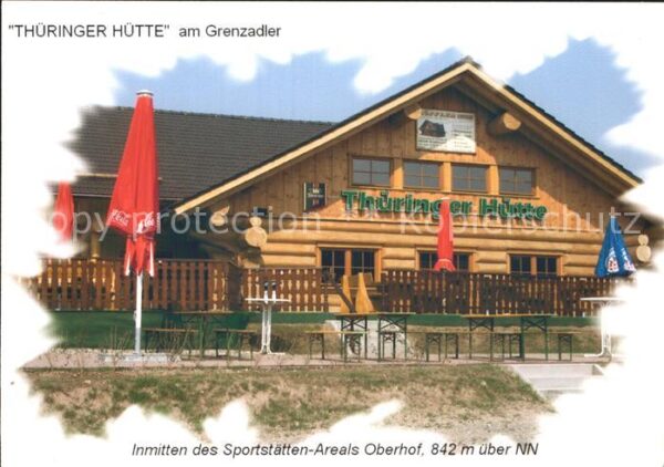 Oberhof Thueringen Thüringer Hütte am Grenzadler