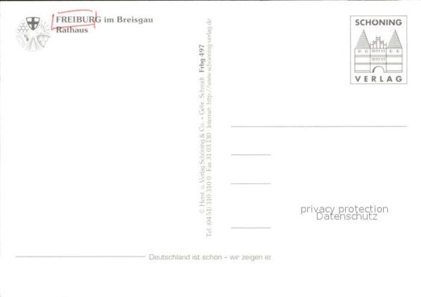 Freiburg Breisgau Rathaus – Bild 2