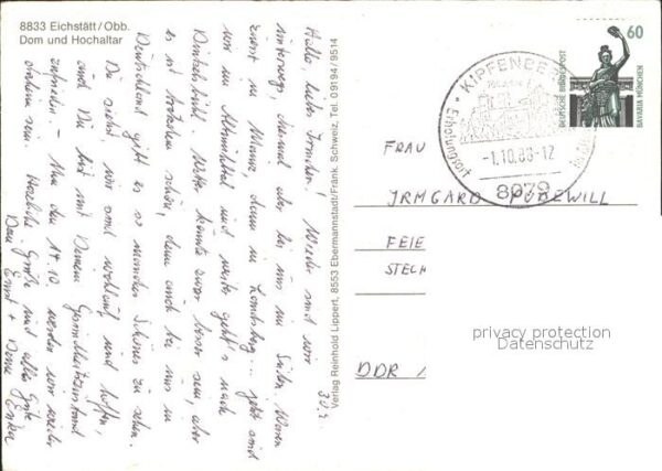 Eichstaett Oberbayern Dom Hochaltar – Bild 2