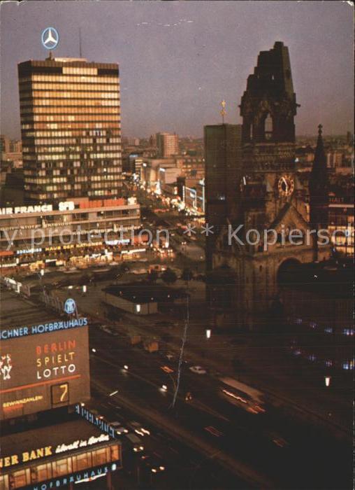 Berlin Europa Center Kaiser Wilhelm-Gedächtnis