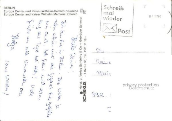 Berlin Europa Center Kaiser Wilhelm-Gedächtnis – Bild 2