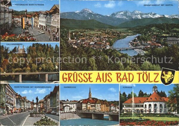 Bad Toelz Kurhaus Kalvarienberg Isarbrücke