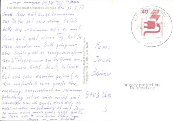 Klingenberg Main Stadtansicht – Bild 2