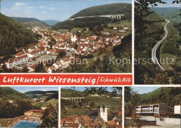 Wiesensteig Stadtansicht Schwimmbad