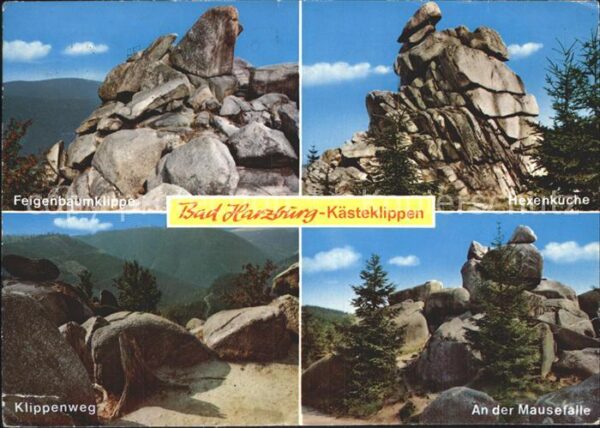 Bad Harzburg Hexenküche Mausefalle Feigenbaumklippe