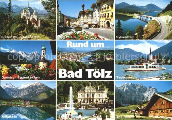 Bad Toelz Tegernsee Sylvenstein Schloss Neuschwan