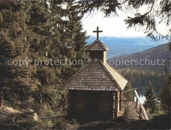Riedlhuette Rachelkapelle Rachelsee