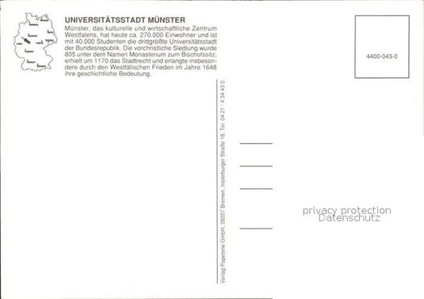 Muenster Westfalen Rathaus Lambertikirche Prinzipalmarkt S – Bild 2
