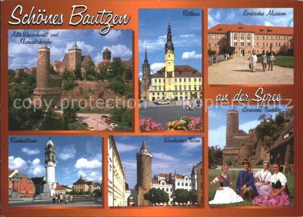Bautzen Michaeliskirche Rathaus Sorbisches Muse