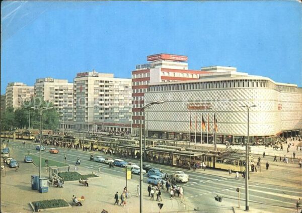 Leipzig Warenhaus Konsument Am Brühl