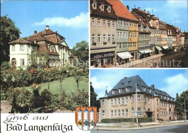 Langensalza Bad Klubhaus Marktstra?e Schwefelbad