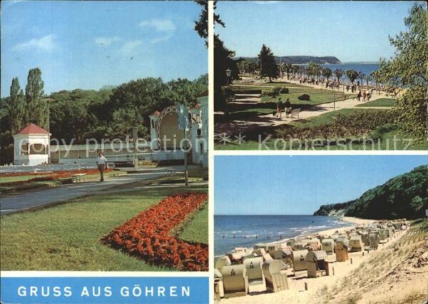 Goehren Ruegen Strand Promenade