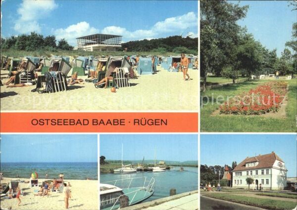 Baabe Ostseebad Ruegen HO Gaststätte Inselparadies Konzertplat