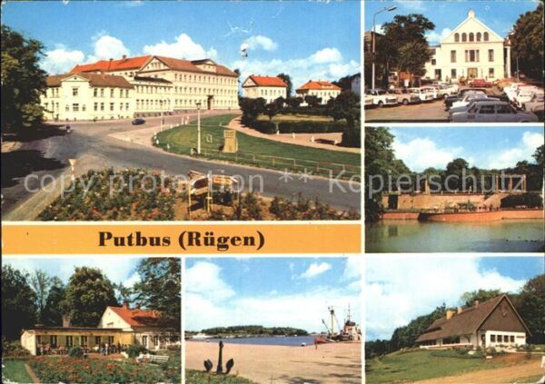 Putbus Ruegen Ernst Thälmann Platz Theater Rosencafe