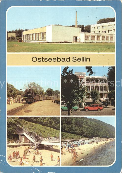 Sellin Ruegen Ostseebad FDGB Klubhaus Haus Sellin Str