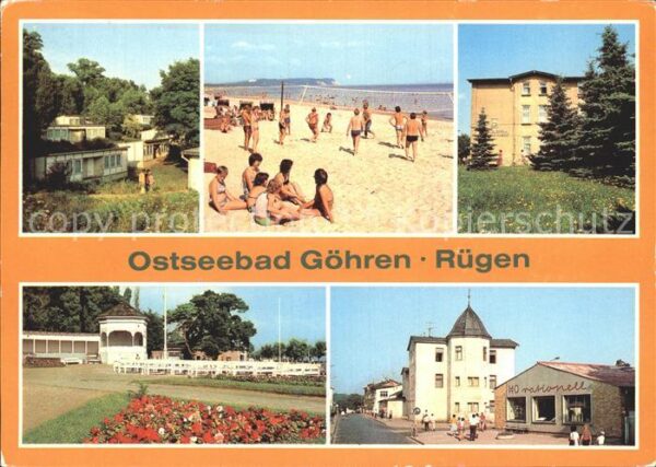 Goehren Ruegen Ostseebad Urlaubersiedlung Friedrich En