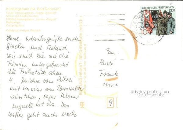 Kuehlungsborn Ostseebad FDGB Erholungsheim Parkanlage Strand – Bild 2
