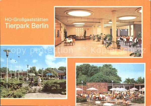Berlin Tierpark HO Großgaststätte