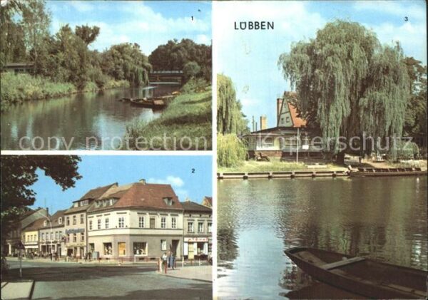 Luebben Spreewald Spree Breite Straße Strandcafe