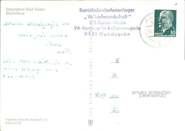 Elster Bad Staatsbad Badehaus – Bild 2