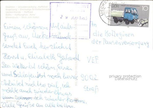 Ueckermuende Mecklenburg Vorpommern Am kleinen Haff Grambin Urlaubersiedlun – Bild 2