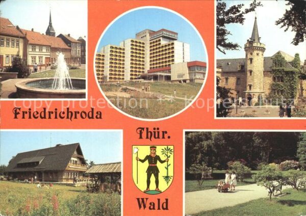 Friedrichroda Platz der jungen Pioniere Heuberghaus S