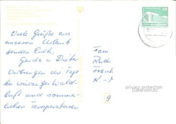 Friedrichroda Platz der jungen Pioniere Heuberghaus S – Bild 2