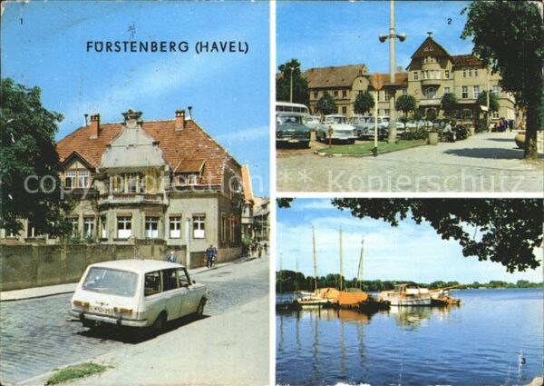 Fuerstenberg Havel Ernst Thälmann Straße Markt Schwedt See