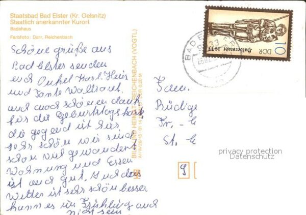 Elster Bad Staatsbad Badehaus – Bild 2