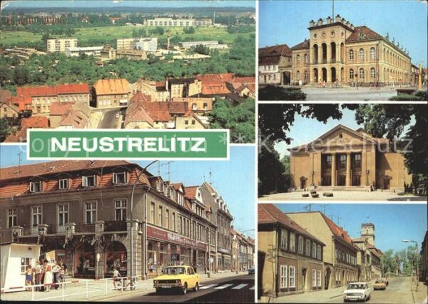 Neustrelitz Stadtübersicht Wilhelm Pieck Straße Rat