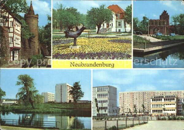 Neubrandenburg Wiekhaus Mönchenturm Treptower Tor