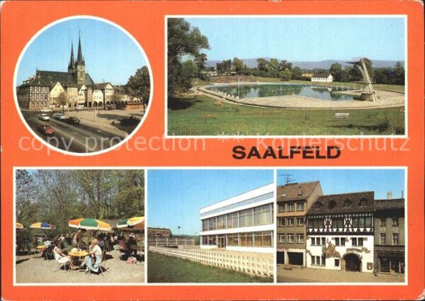 Saalfeld Saale Johanniskirche Schwimmbad Grottenschenk
