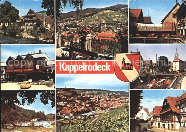 Kappelrodeck Weinort Ferienort  Ortsansichten Schwim