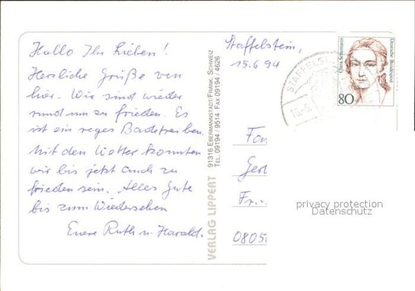 Staffelstein Oberes Meintal Schwimmbad Torturm Fachw – Bild 2