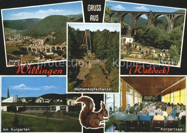Willingen Sauerland Mühlenkopfschanze Golfplatz Kurgarten T