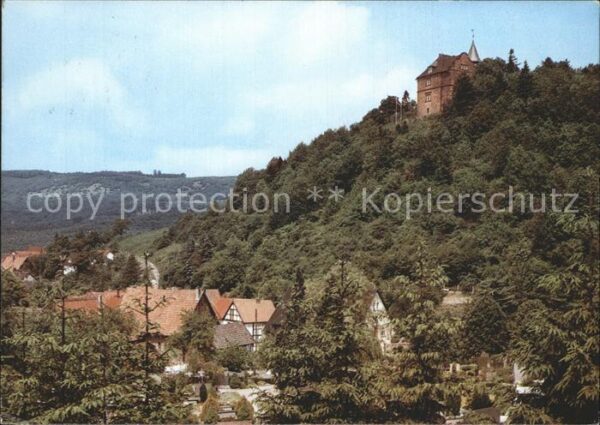 Schwalenberg Malerstädtschen Schwalenburg Burgberg H