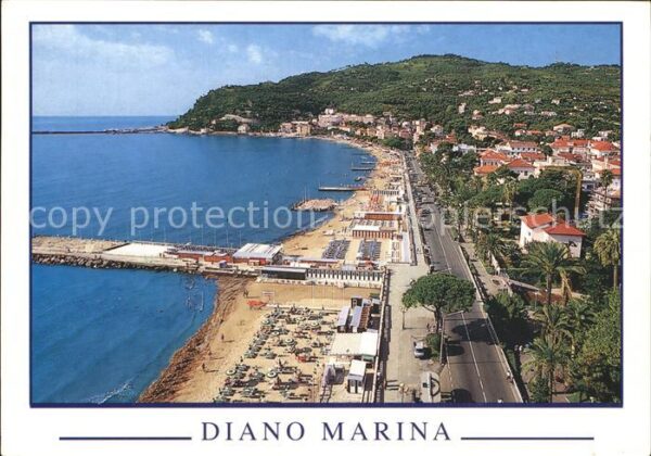 Diano Marina Strand Garibaldistraße