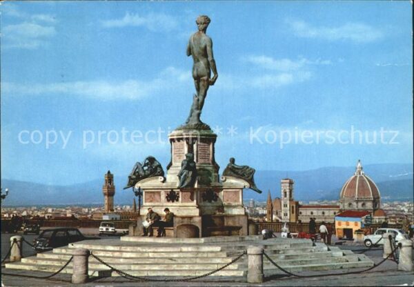 Firenze Florenz David Michelangelo Platz