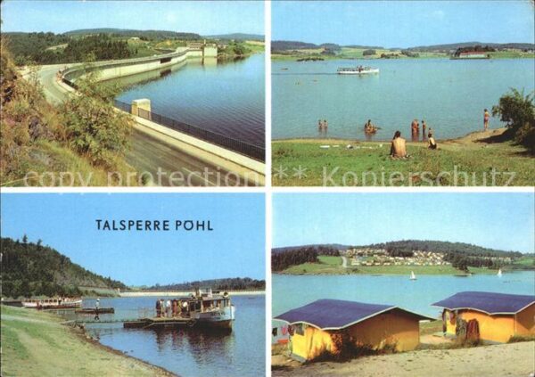 Reichenbach Vogtland Talsperre Pöhl Campingplatz